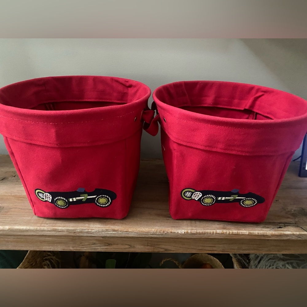 Pottery Barn Kids Canvas Storage